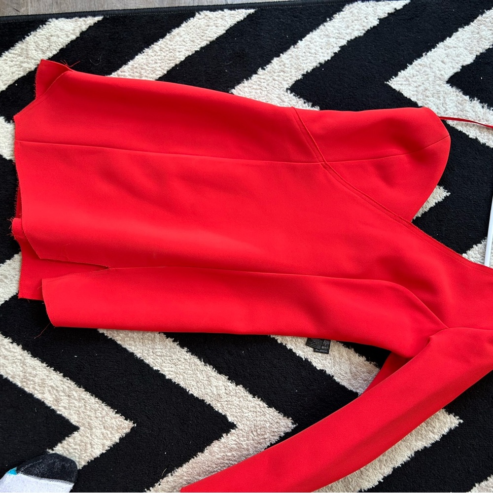 Topshop Bold Tomato Red Garment